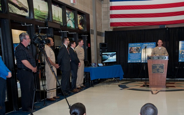 Launch of eSailor at Recruit Training Command