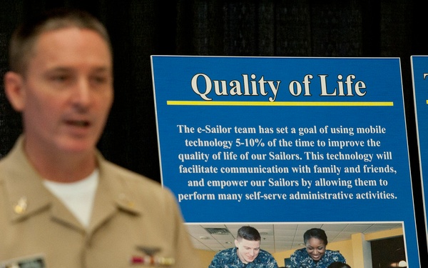 Launch of eSailor at Recruit Training Command