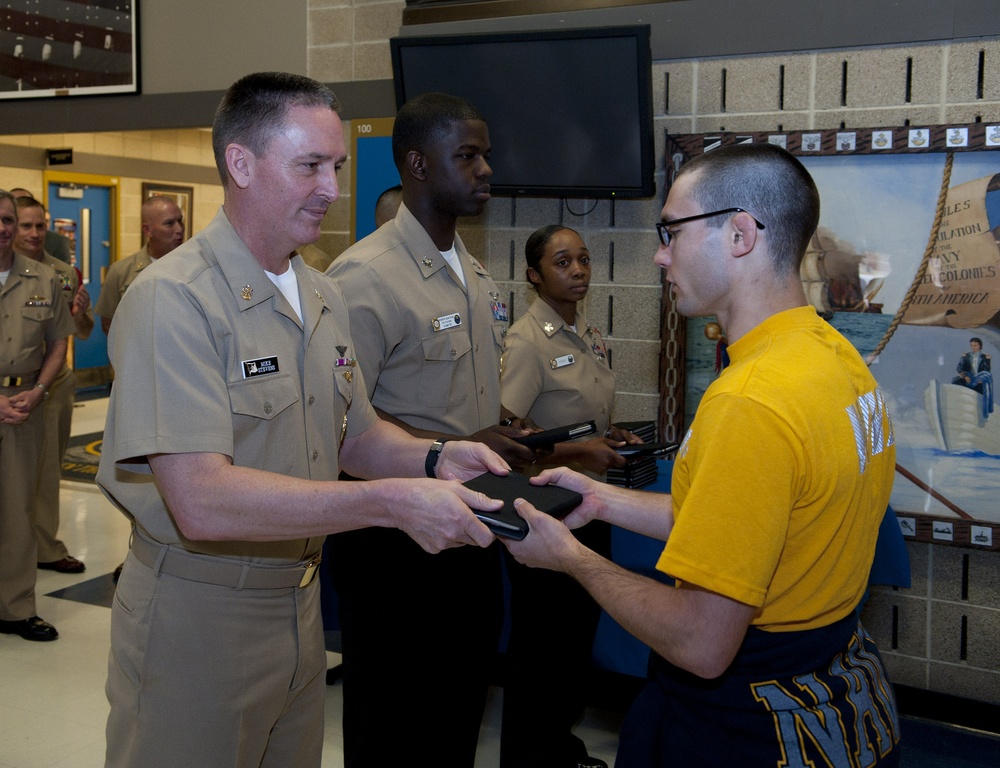 Launch of eSailor at Recruit Training Command