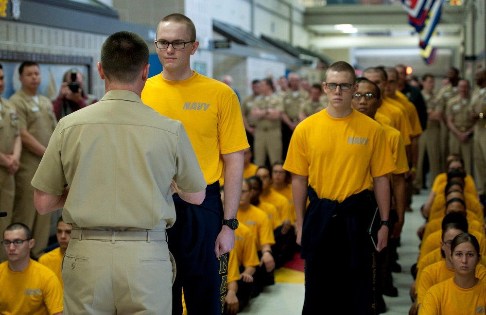 Launch of eSailor at Recruit Training Command