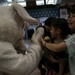 Marines, Okinawa residents share traditions during USO Easter celebration