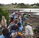 Pearl Harbor bike path cleanup