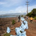 Pearl Harbor bike path cleanup