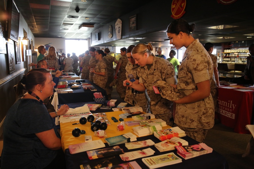 Female Marines gather for 4th annual educational symposium