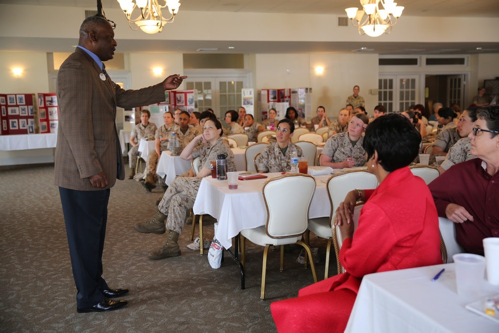 Female Marines gather for 4th annual educational symposium