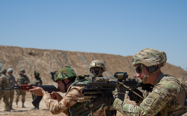 82nd Airborne assists Iraqi army in marksmanship