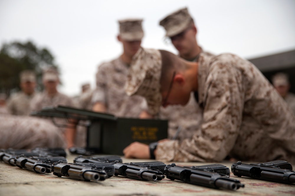 M9 qualifications for II MEF Marines