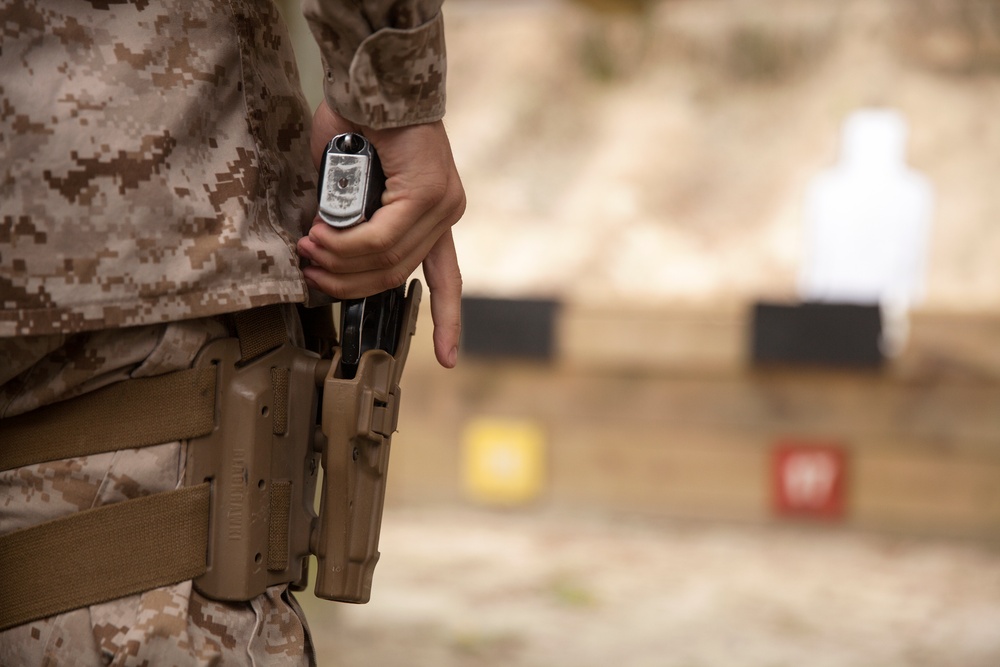 M9 qualifications for II MEF Marines