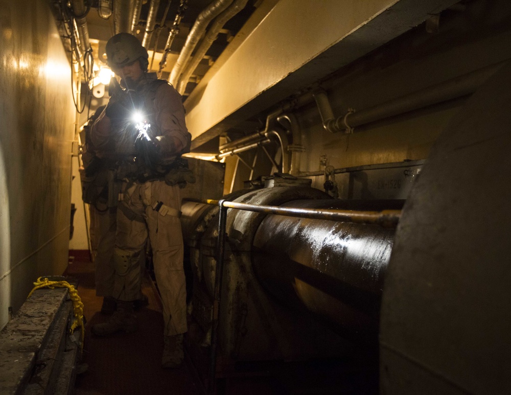 26th Marine Expeditionary Unit Force Recon Detachment VBSS Training Exercise