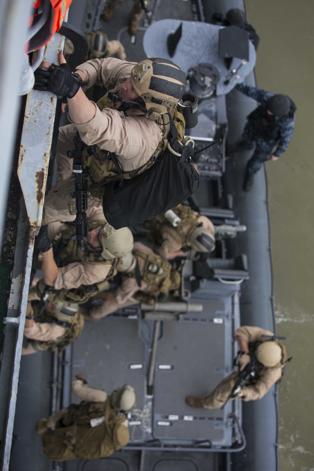 26th Marine Expeditionary Unit Force Recon Detachment VBSS Training Exercise