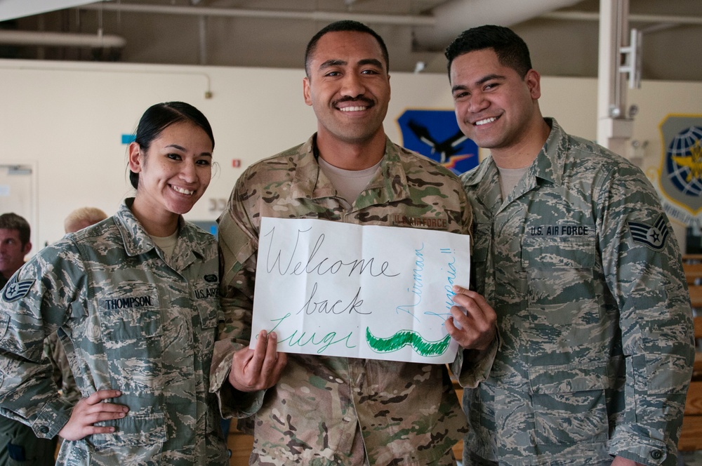 Alaska Air Guardsmen return from deployment to Africa