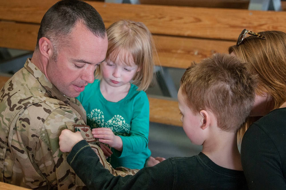 Alaska Air Guardsmen return from deployment to Africa