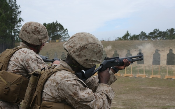 2nd Intel Bn trains on shotgun range