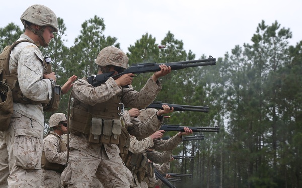 2nd Intel Bn trains on shotgun range