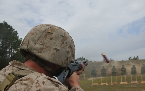 2nd Intel Bn trains on shotgun range