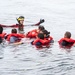 Medical students take to the water to learn about hypothermia