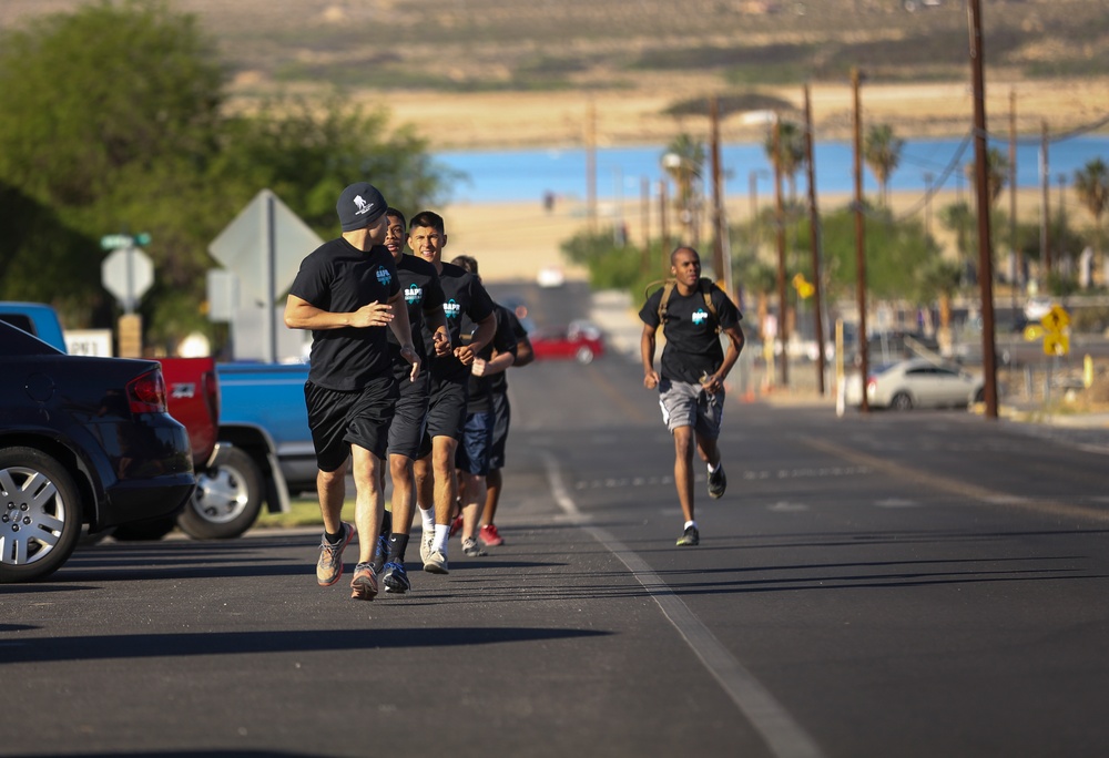 Marines race for SAPR awareness