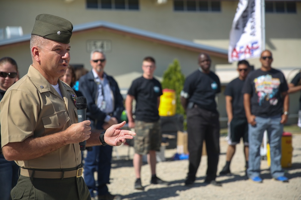 Marines race for SAPR awareness