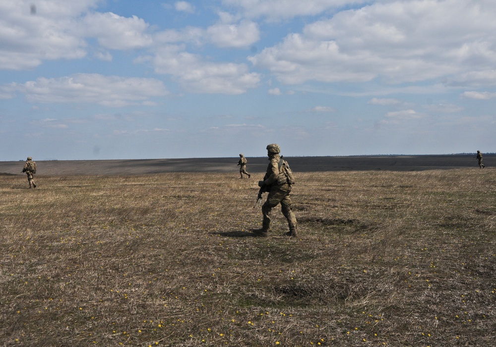 2/2 and Romanian Platoon Live-Fire Exercise