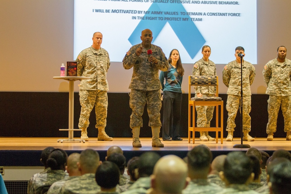 I Corps kickoff to Sexual Assault Awareness and Prevention Month