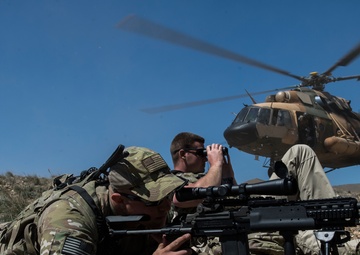 Afghan Air Force unveils its newest Close Air Attack Helicopter