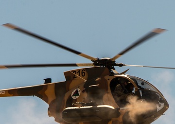 Afghan Air Force unveils its newest Close Air Attack Helicopter