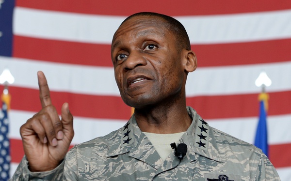 Gen. McDew visit