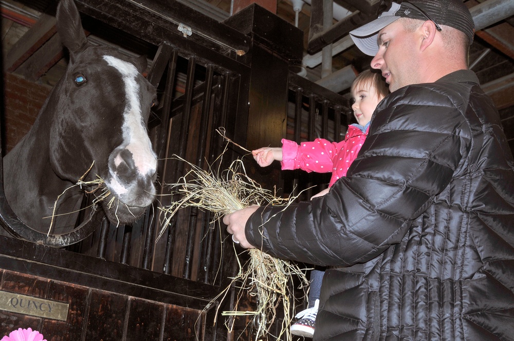 Eggcellent attendance at Caisson spring open house