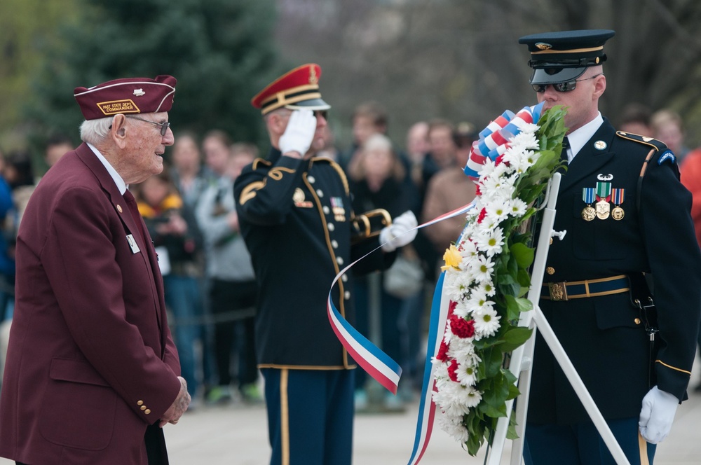 National POW Day wreath laying April 9, 2015