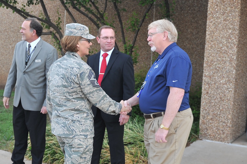 AMC commander visits Altus AFB