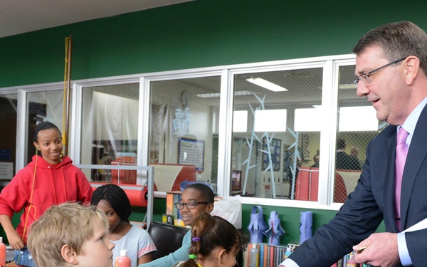 Secretary of Defense Ash Carter visits Japan