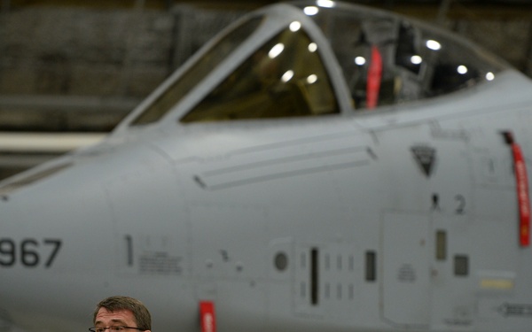 Secretary of Defense Ash Carter visits South Korea