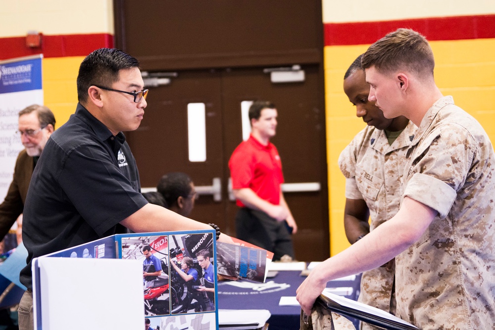 Henderson Hall hosts education and career fair