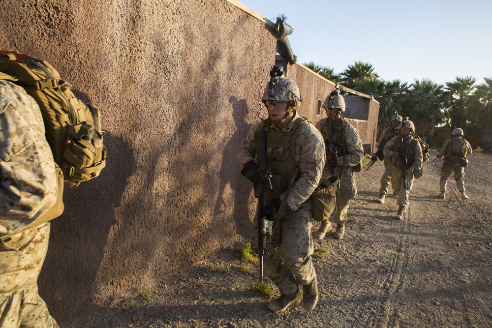 Heavy Huey Raid At K-9 Village