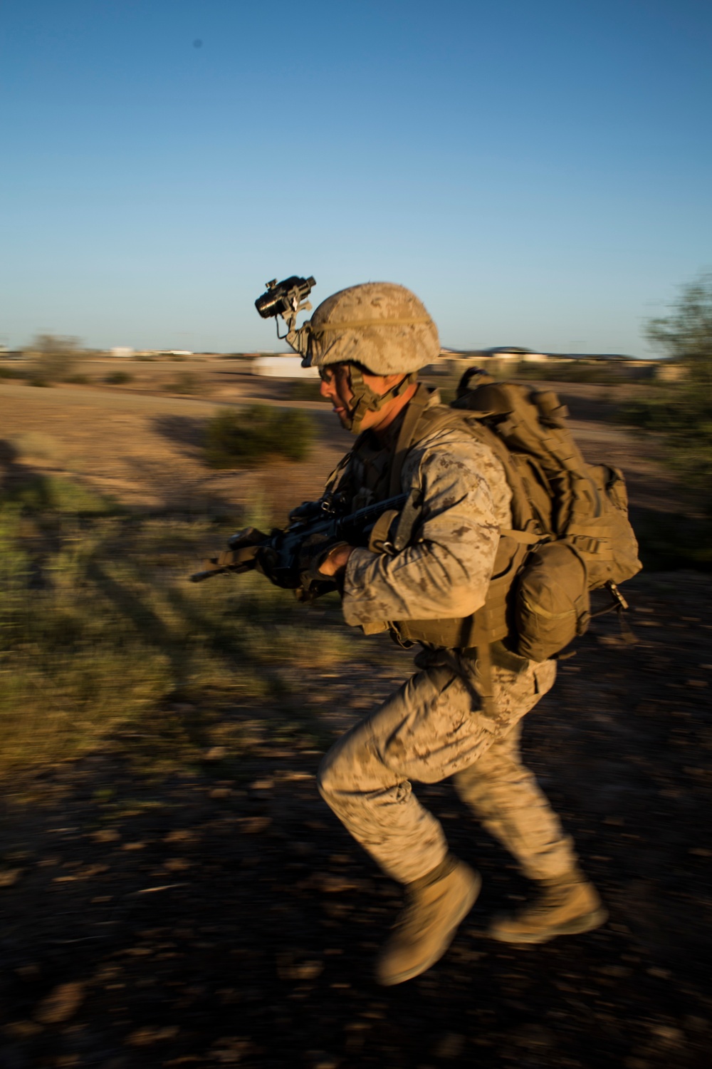 Heavy Huey Raid At K-9 Village