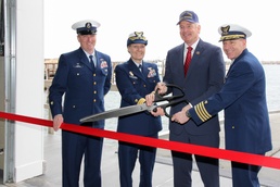 Coast Guard Station Menemsha ribbon cutting ceremony