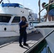 Members from Coast Guard Sector Honolulu enforcement division conduct harbor patrols