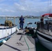 Members from Coast Guard Sector Honolulu enforcement division conduct harbor patrols