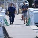 Members from Coast Guard Sector Honolulu enforcement division conduct harbor patrols