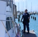 Members from Coast Guard Sector Honolulu enforcement division conduct harbor patrols