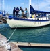 Members from Coast Guard Sector Honolulu enforcement division conduct harbor patrols