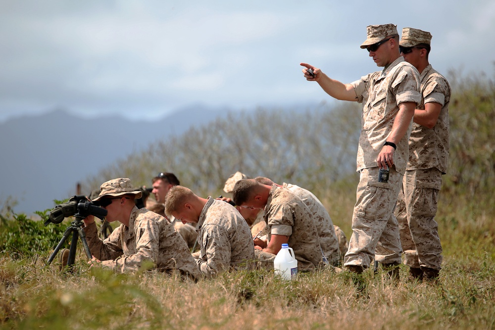 Hawaii snipers train in high angle shooting