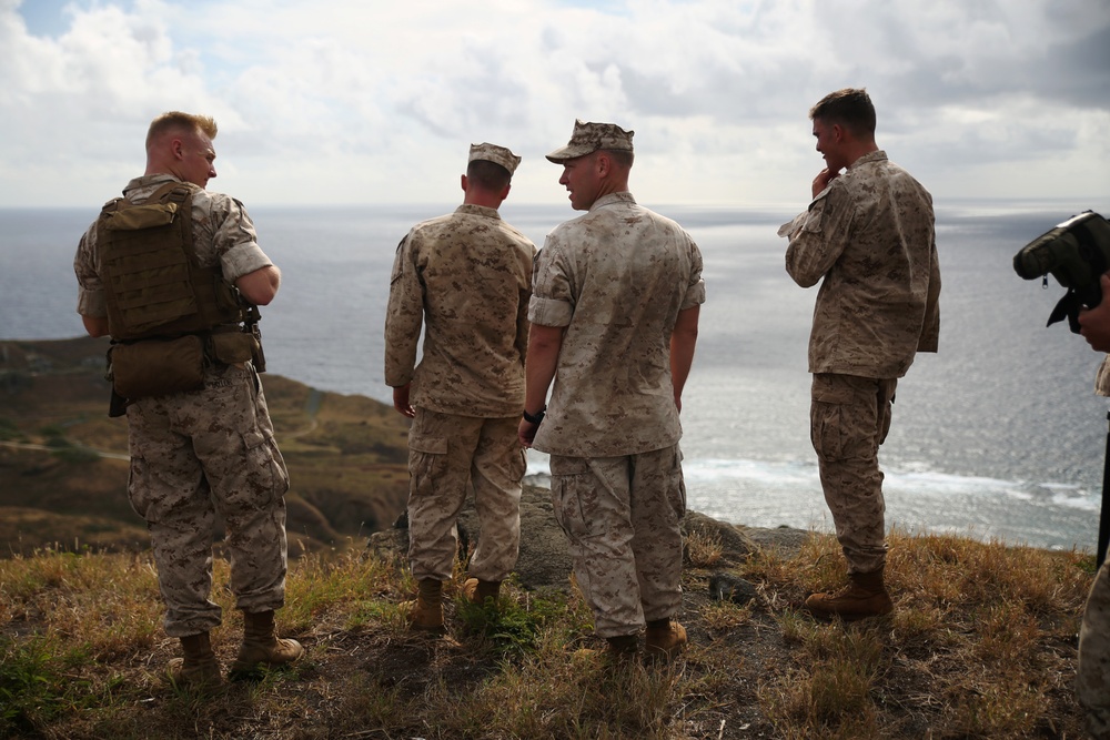 Hawaii snipers train in high angle shooting