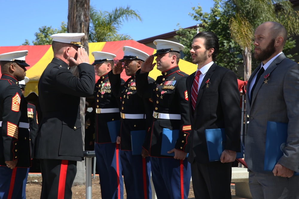 MARSOC Marines recognized for valor in combat