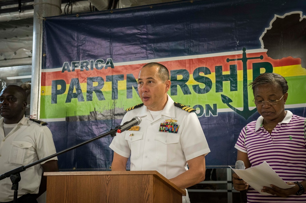 USNS Spearhead activity