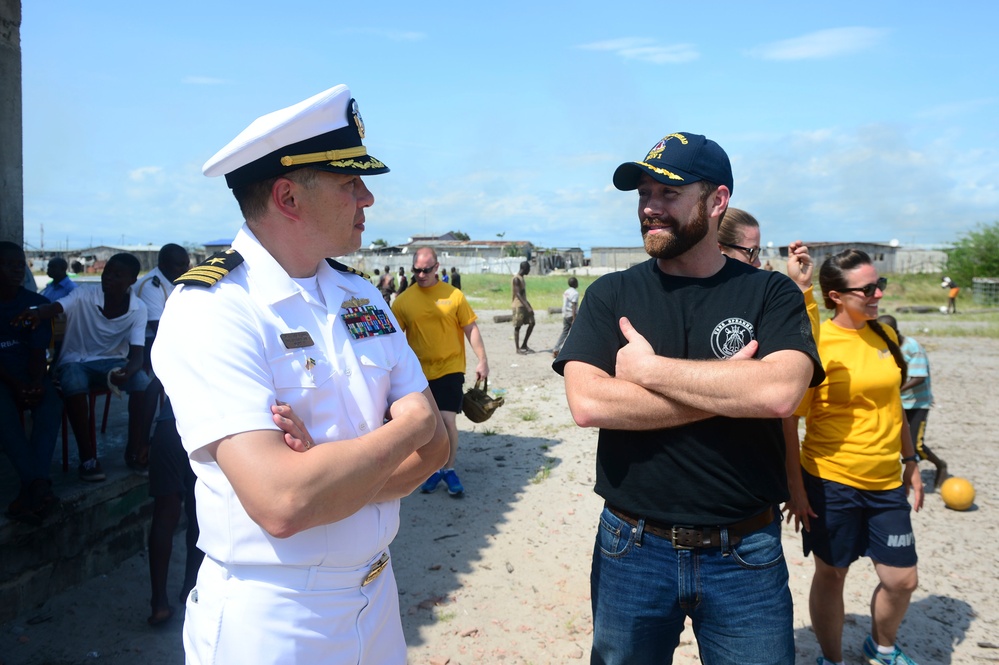 USNS Spearhead activity