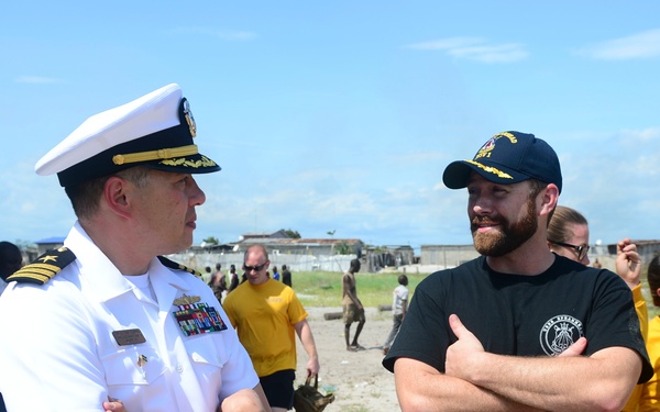 USNS Spearhead activity