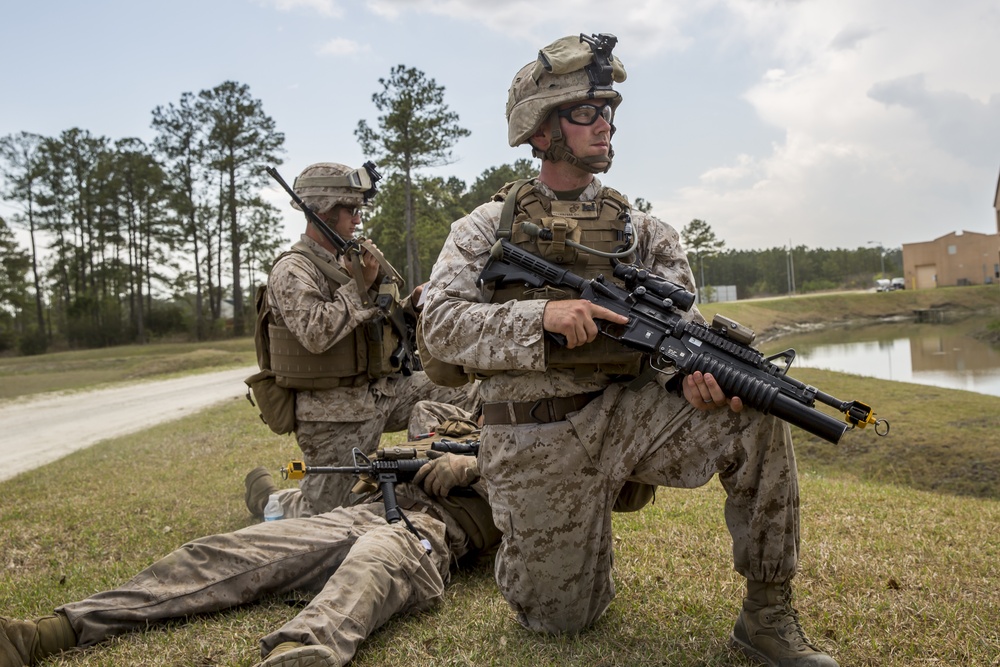 2nd CEB Marines maintain readiness through MOUT training