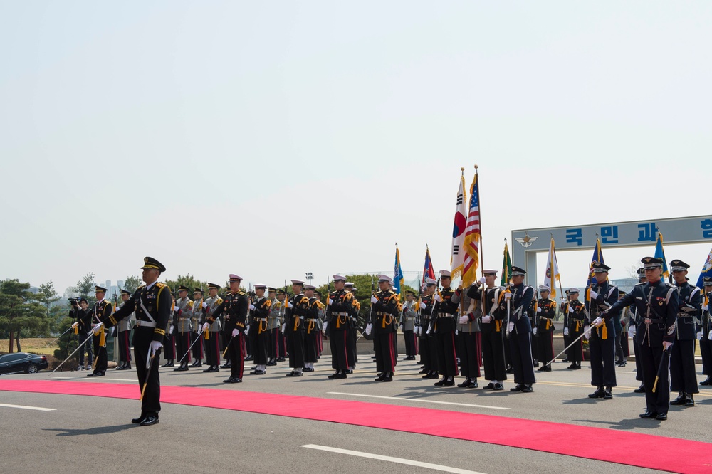 SECDEF in South Korea