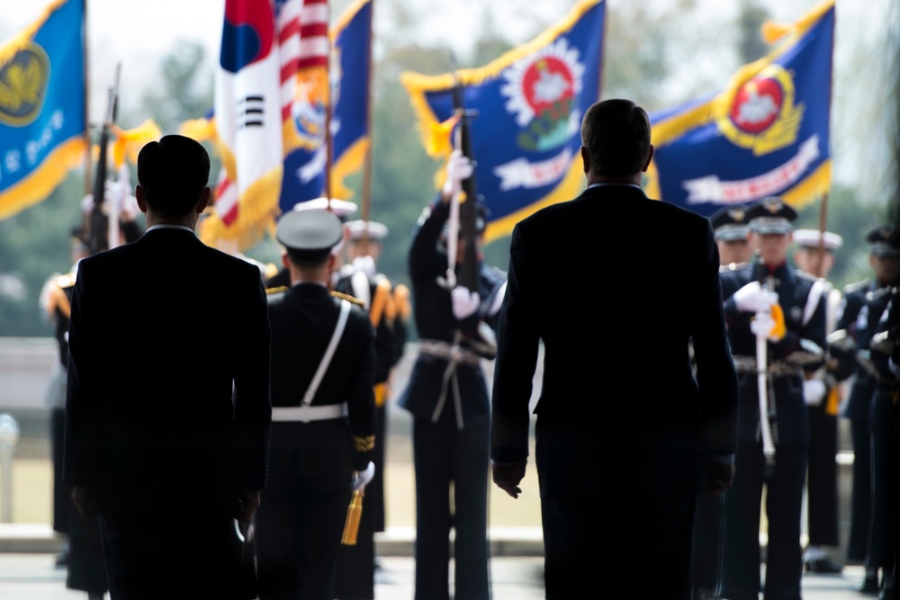 SECDEF in South Korea
